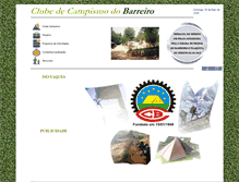 Tablet Screenshot of clubecampismobarreiro.pt